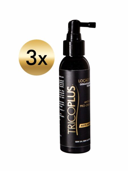 3x Loção Crescimento Tricoplus 100ml